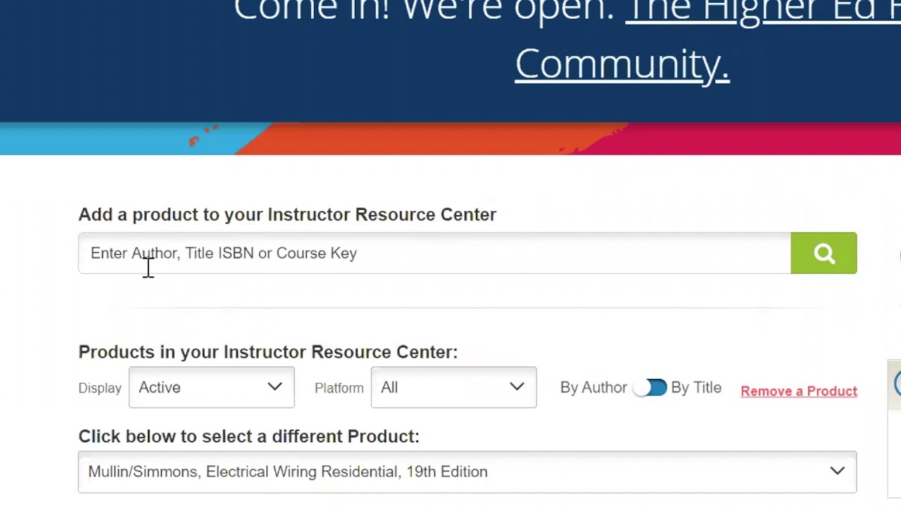 cengage instructor materials